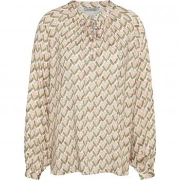 Bugatti Frontfaltenlangärmige Bluse in Kiwi