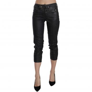 John Galliano Cropped Jeans Female Black W29