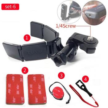 Sangle de caméra pour casque intégral GoPro Hero 9 8 7 5Yi 4K Insta360