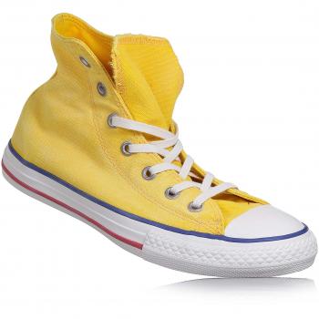 Converse Gialle Bambini con Logo Laterale