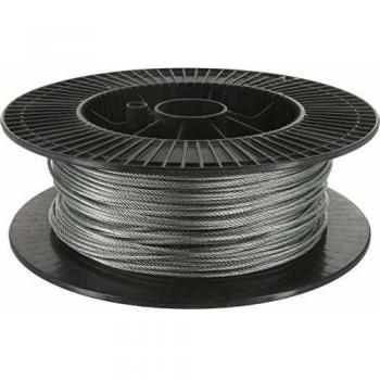 Bobine 100 m de câble d'horlogerie 6 torons 7 fils