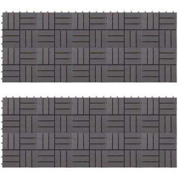 Decking Pannelli Maison du'Monde Grigio Slavato 20 x 30x30 cm