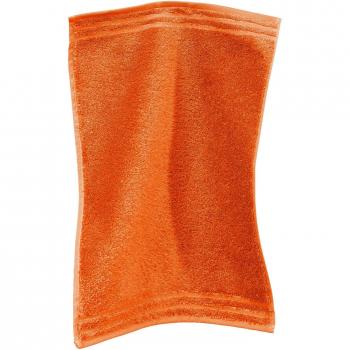Vossen Gästehandtuch Calypso Feeling – 30 × 50 cm, orange Walk‑Frottier