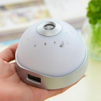 Digital Night Light Alarm Clock with Star Moon Projection for Kids