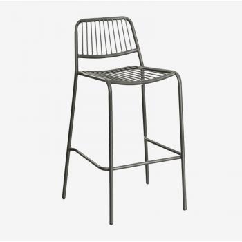 Stapelbare Elton Hocker Schwarz 75 cm