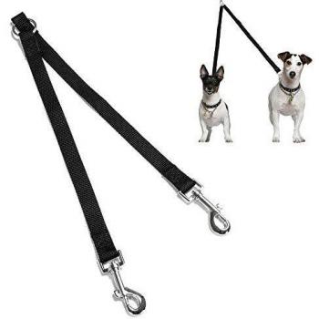 Correa de Nylon para Pasear Dos Perros