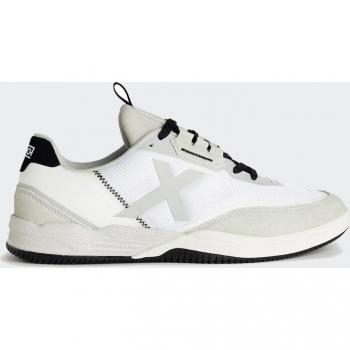 Rigel Munich Sneaker in Weiß/hellgrau, 44