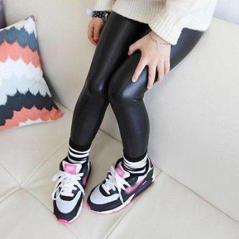 Pantalones Elásticos Negros para Niños y Niñas