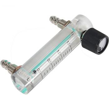 Sauerstoff‑Durchflusskontrolleur 0–1,5 L/min mit Ventil