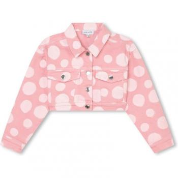Veste à pois rose pour fille Marc Jacobs 4A