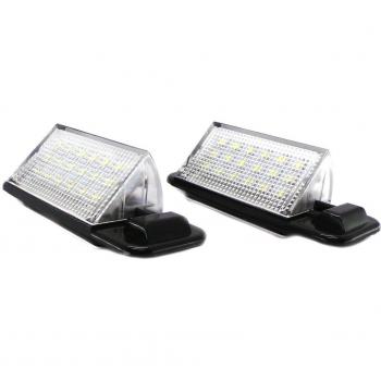 BMW Off‑Road 12 V LED License Plate Light Pair – 2×650 lm