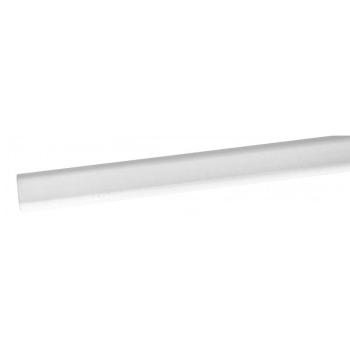 Tube de Penderie 1m Ovale Blanc