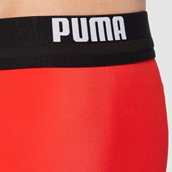 Puma Boxer da bagno Rosso 2XL