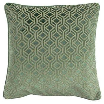 Geometric Jacquard Square Cushion Cover – Paoletti Avenue