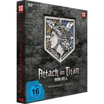 Tetsuro Araki: Attack on Titan Staffel 1 Komplettset DVD Deluxe (Preis gültig ab 01.12.2024)