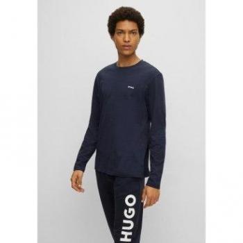 Hugo Longsleeve Derol222 Dunkelblau Regular Fit M