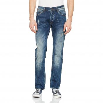 Herren-Ventura Straight Jeans – blau, Standardgröße 48