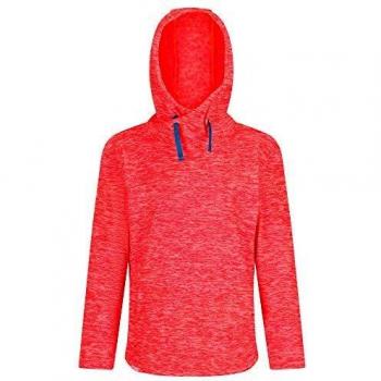 Regatta Kinder-Fleecejacke Kacie mit Wasserfallausschnitt. M Fiery Coral
