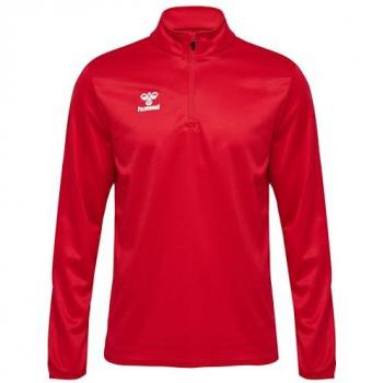 Unisex 2XL Hummel Half‑Zip Red