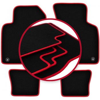 Tapis de sol sur mesure Carlux-Rouge Audi TT I 8N (1998-2006)