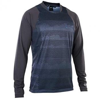 Maglia ciclismo a maniche lunghe ION Scrub nera S