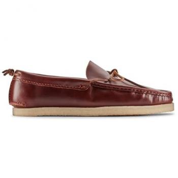 Clarks Loafer de cuero burdeos 42