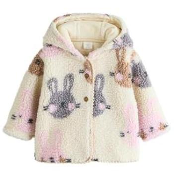 Baby Bunny Ecru Hoodie for Toddlers