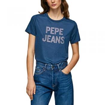 Pepe Jeans Niko Ocean Short Sleeve Women's Tee XS