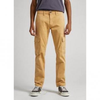 Pantalones Sean Regular Fit Chino Pepe Jeans color mostaza