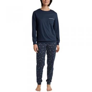 CALIDA Sweet Dreams Set Pigiama Peacoat Blu 52-54 Donna
