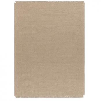 RUGSX Jute Flat-Woven Rug with Fringes 200x290 cm