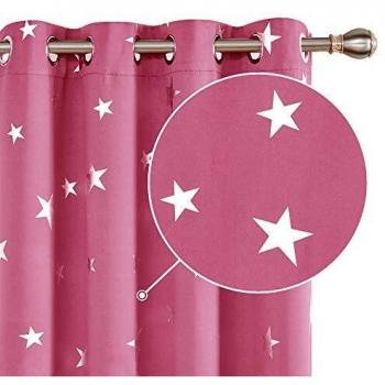 Deconovo Eyelet Thermal Insulated Children's Blackout Curtains