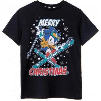 T-shirt Noël Sonic le Hérisson pour enfant