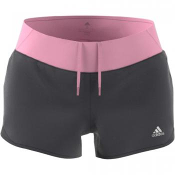 ADIDAS Damen Lauf-IT Shorts, Grau/True Pink, XS 3 Zoll