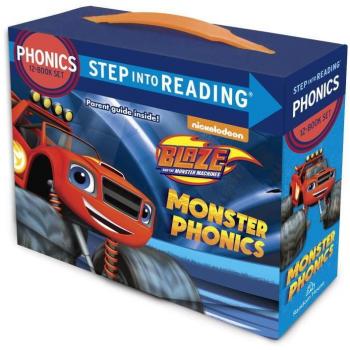 Monster Phonics Blaze and the Monster Machines 12 Step into Reading Books by Jennifer Liberts & Illustrated by Dynamo Limited