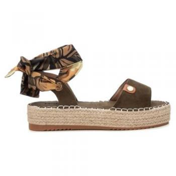 Refresh Cintilla Mujer Plataforma Casual Verde Kaki
