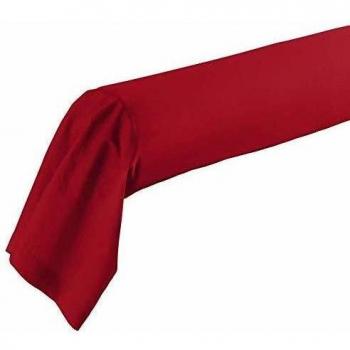 Taie de Traversin Coton Uni 185 x 85 cm