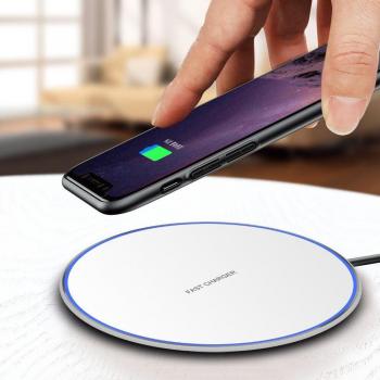Chargeur à Induction 10W pour Samsung S10, S9, S8 Plus, S10E, S7, S6 Edge