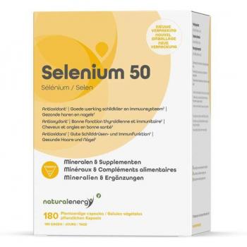 Naturel Sélénium 50 Caps – Vitalité 180