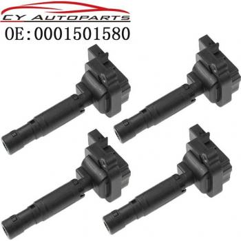 4PCS OEM Ignition Coils for Mercedes Benz C-Class E-Class
