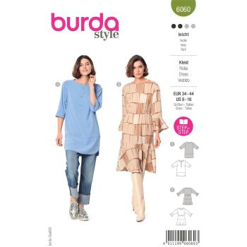 Burda 6060 Mia Dress Paper Pattern