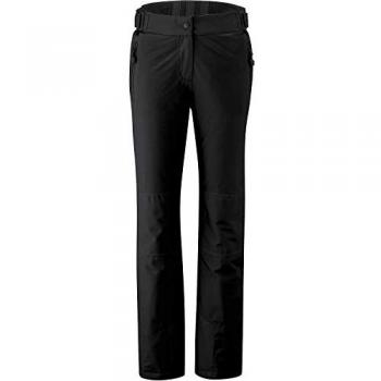 Maier Sports Vroni Slim Black Ski Pants for Women M-L