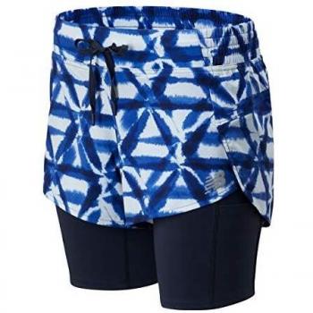 New Balance Impact 2‑in‑1 Damen-Laufhose – Marineblau, 44 (L)