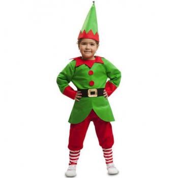 White and Green Elf Costume – Boy’s Forest Magic Set – Polyester Fabric
