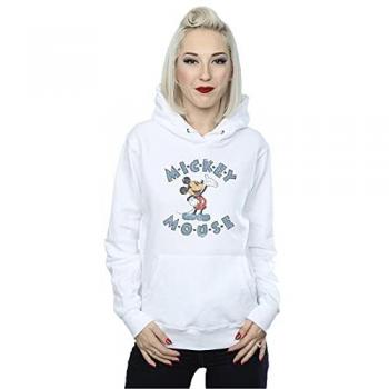 Disney Mickey Mouse White Dash Hoodie