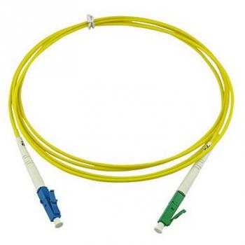 BlueOptics 1m LC-UPC/LC-APC Singlemode Fiber Optic Cable G.657.A1 Yellow