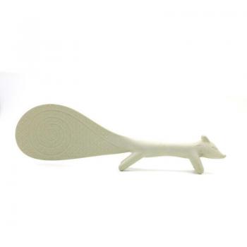 Soporte Elegante con Cuchara de Arroz “Brillo”