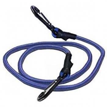 Corda elastica con clip a moschettone