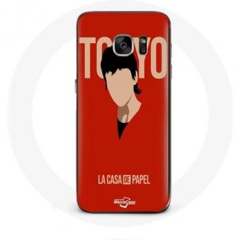Custodia Samsung Galaxy S7 Edge La casa di carta Fanart Tokyo