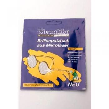 Brillenputztuch Microfaser 15x15 cm